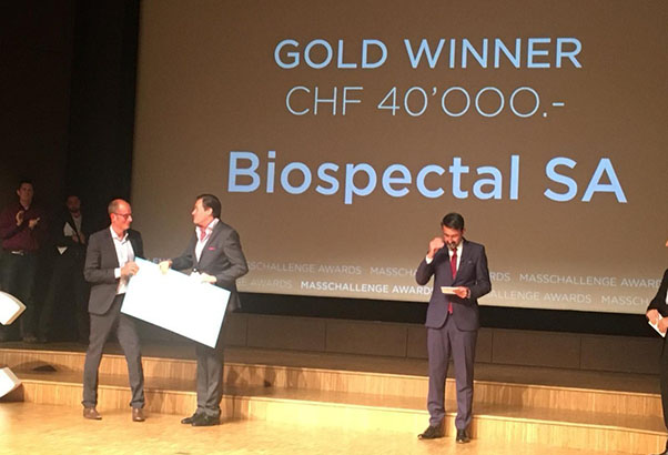 Biospectal Wins Gold at MassChallenge