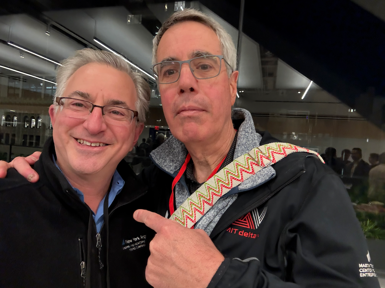 Peter dolch with Bill Aulet, MIT Martin Trust Center